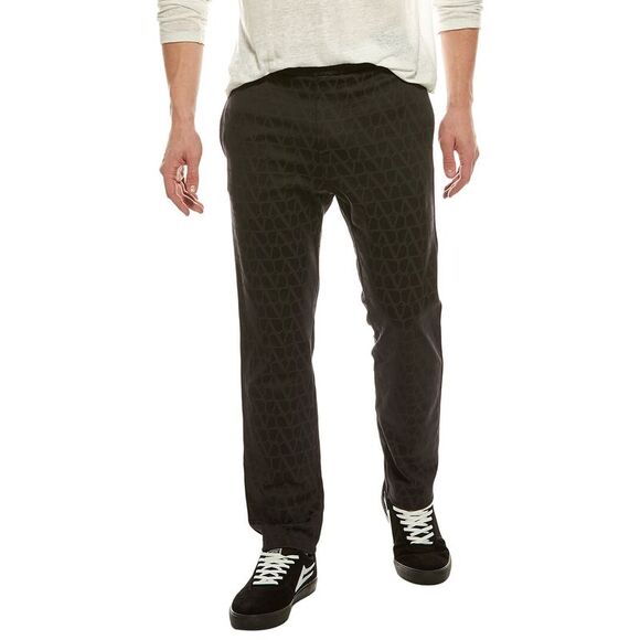 Valentino Other - Valentino Mens  Print Pant, Black